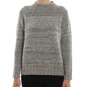 WEEKEND MAX MARA Vivetta Sequined Wool‎ blend Cocktail Raglan Sweater Pullover 8